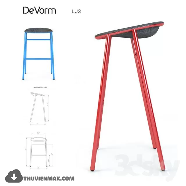 BAR STOOLS – 3DMODEL – 10