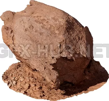 NATURE ROCK – STONE – 3D Model – 017