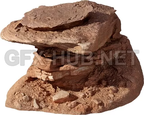 NATURE ROCK – STONE – 3D Model – 024