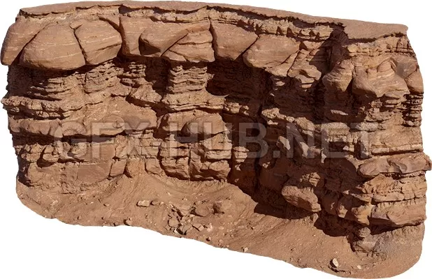 NATURE ROCK – STONE – 3D Model – 041