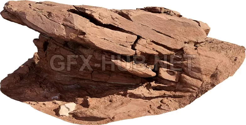 NATURE ROCK – STONE – 3D Model – 043