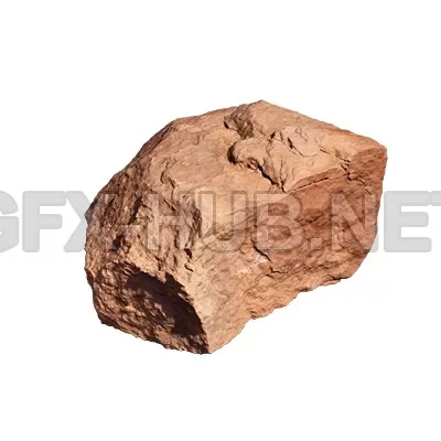 NATURE ROCK – STONE – 3D Model – 046