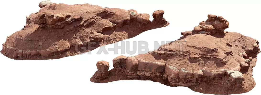 NATURE ROCK – STONE – 3D Model – 100