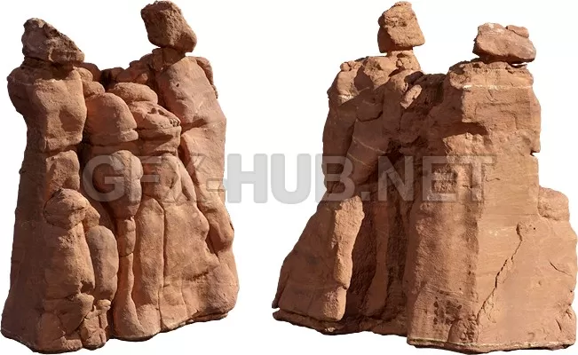 NATURE ROCK – STONE – 3D Model – 109