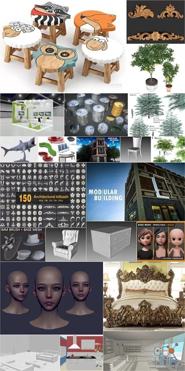 3DSKY FREE - FREE 3DS MAX MODELS