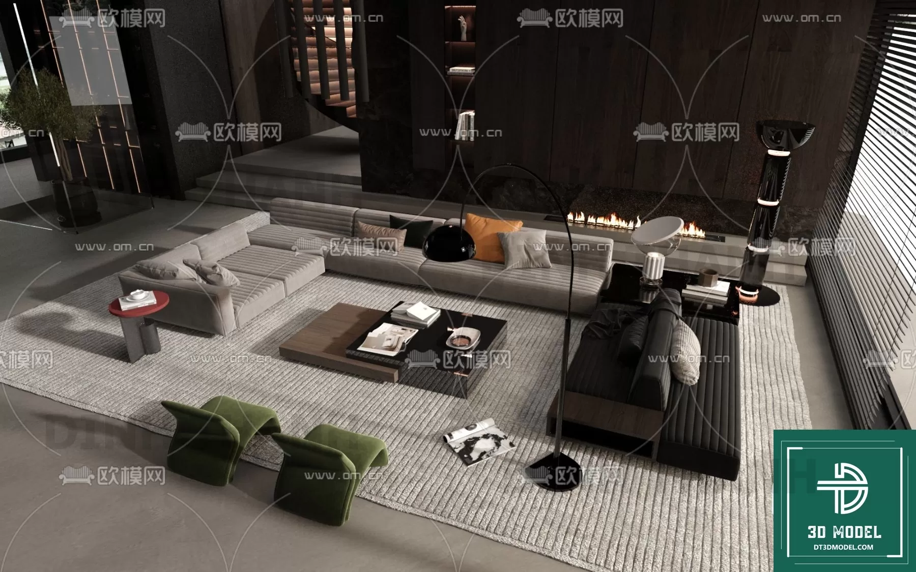 MINOTTI SOFA – 3D MODELS – 101