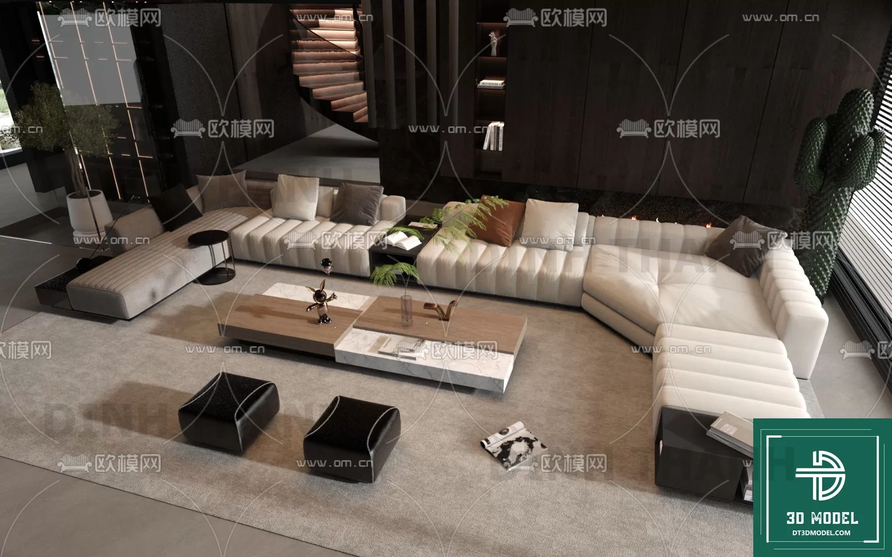 MINOTTI SOFA – 3D MODELS – 103