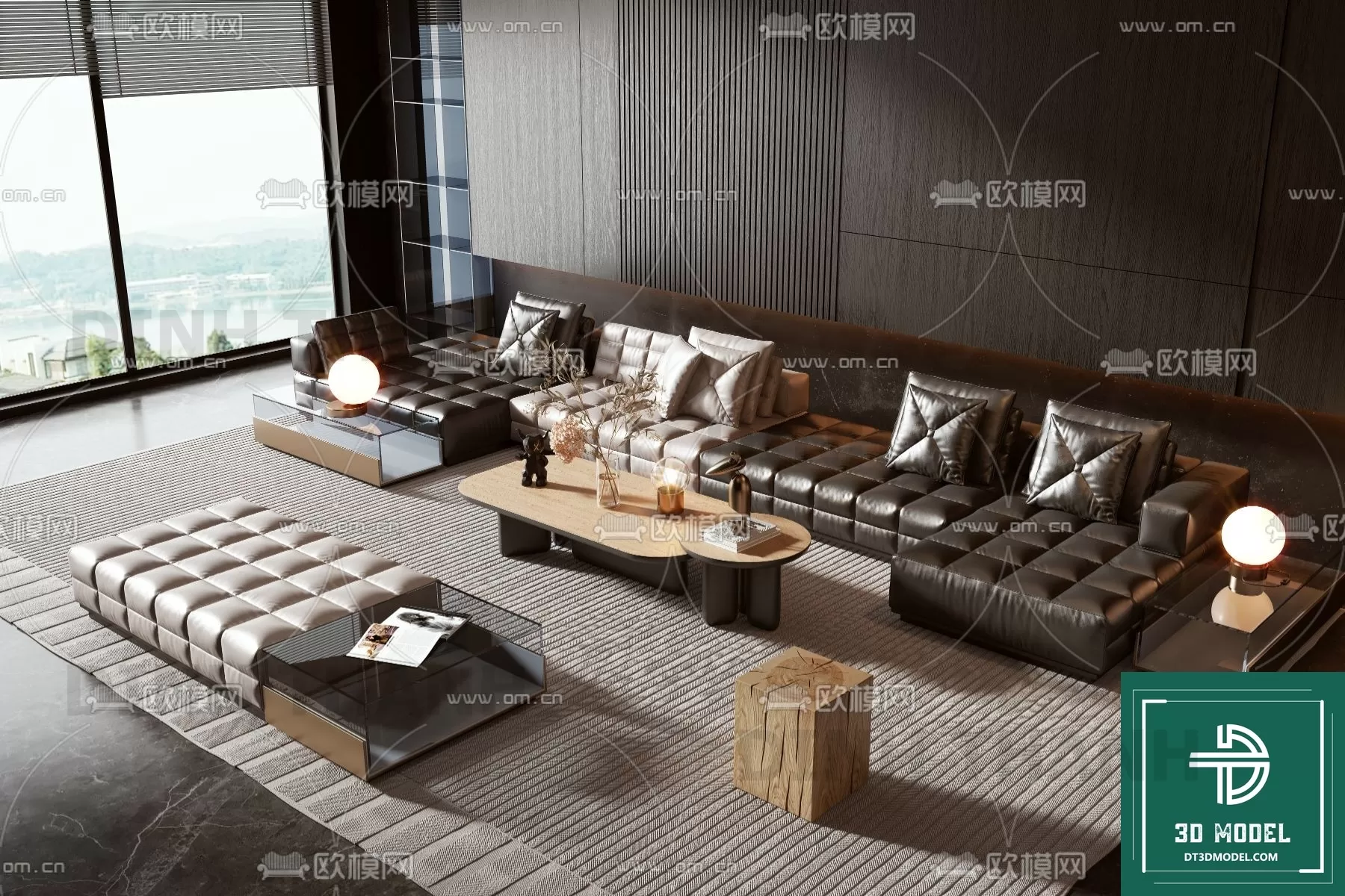 MINOTTI SOFA – 3D MODELS – 142