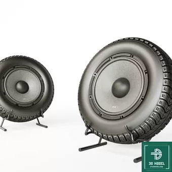 SOUND DEVICES – SPEAKER 3DMODEL – 090