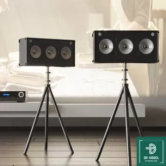 SOUND DEVICES – SPEAKER 3DMODEL – 091