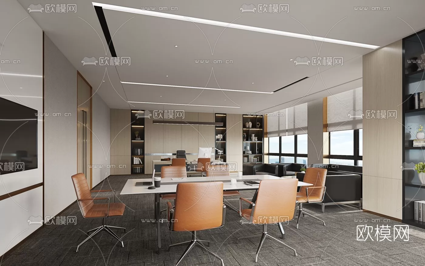 MEETING ROOM – 3D BLOCKS – 005