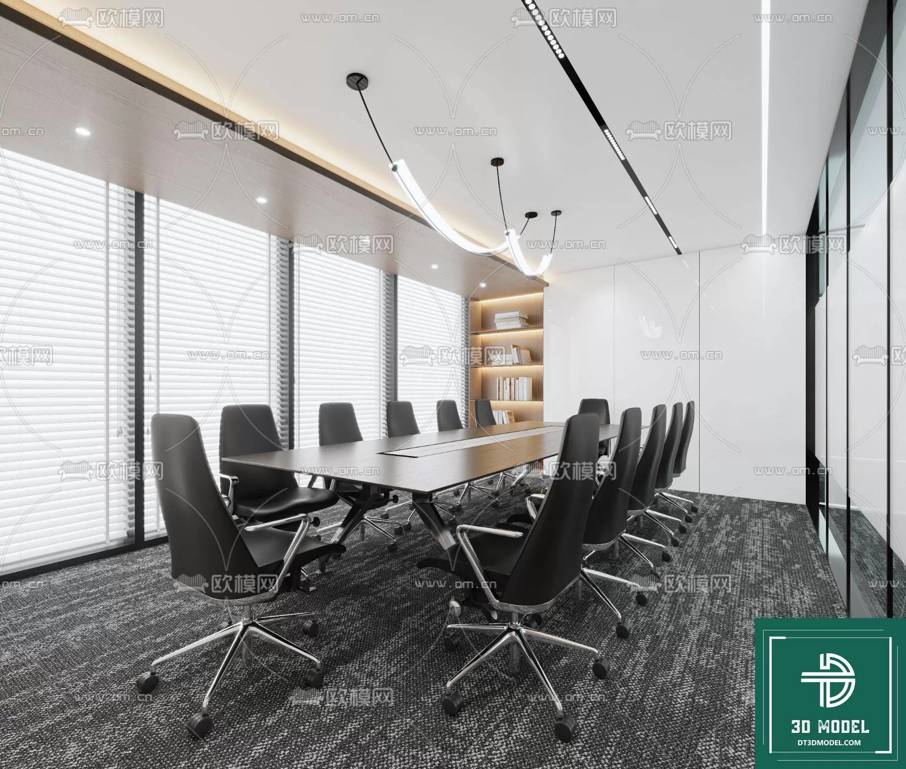 MEETING ROOM – 3D BLOCKS – 036