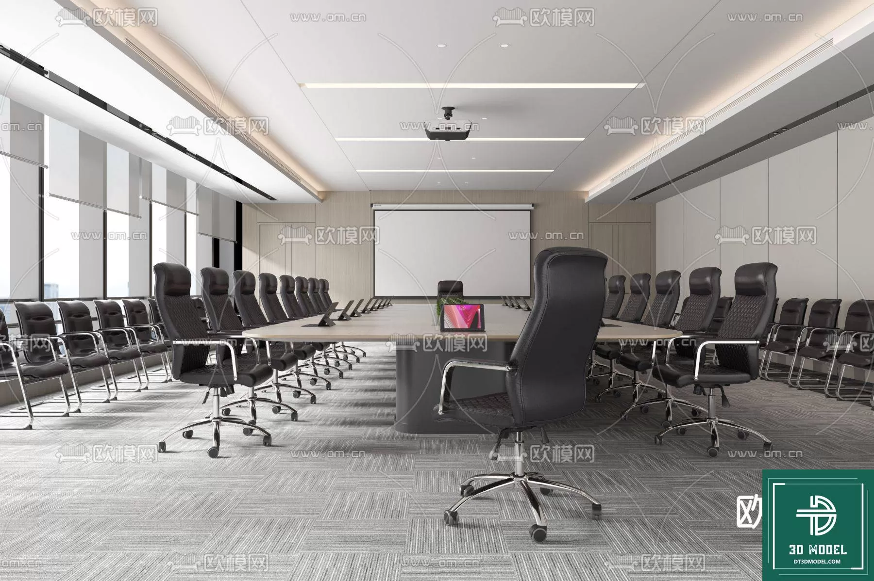 MEETING ROOM – 3D BLOCKS – 057
