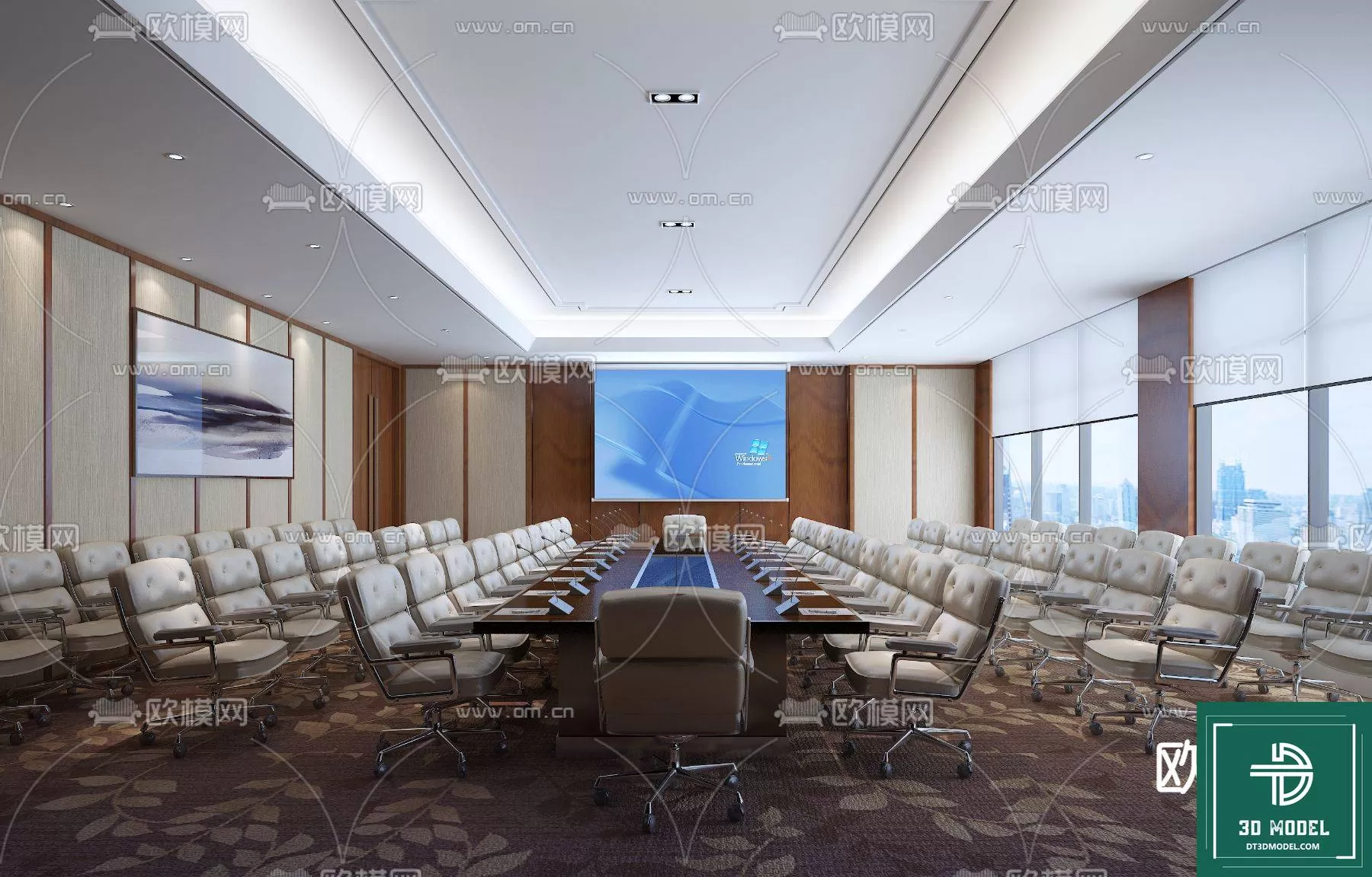 MEETING ROOM – 3D BLOCKS – 080
