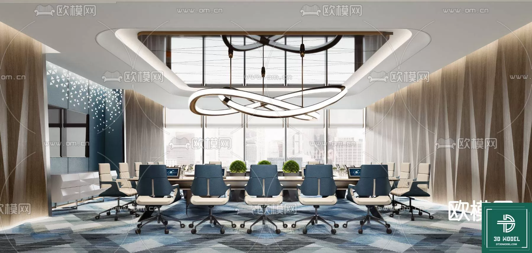 MEETING ROOM – 3D BLOCKS – 088