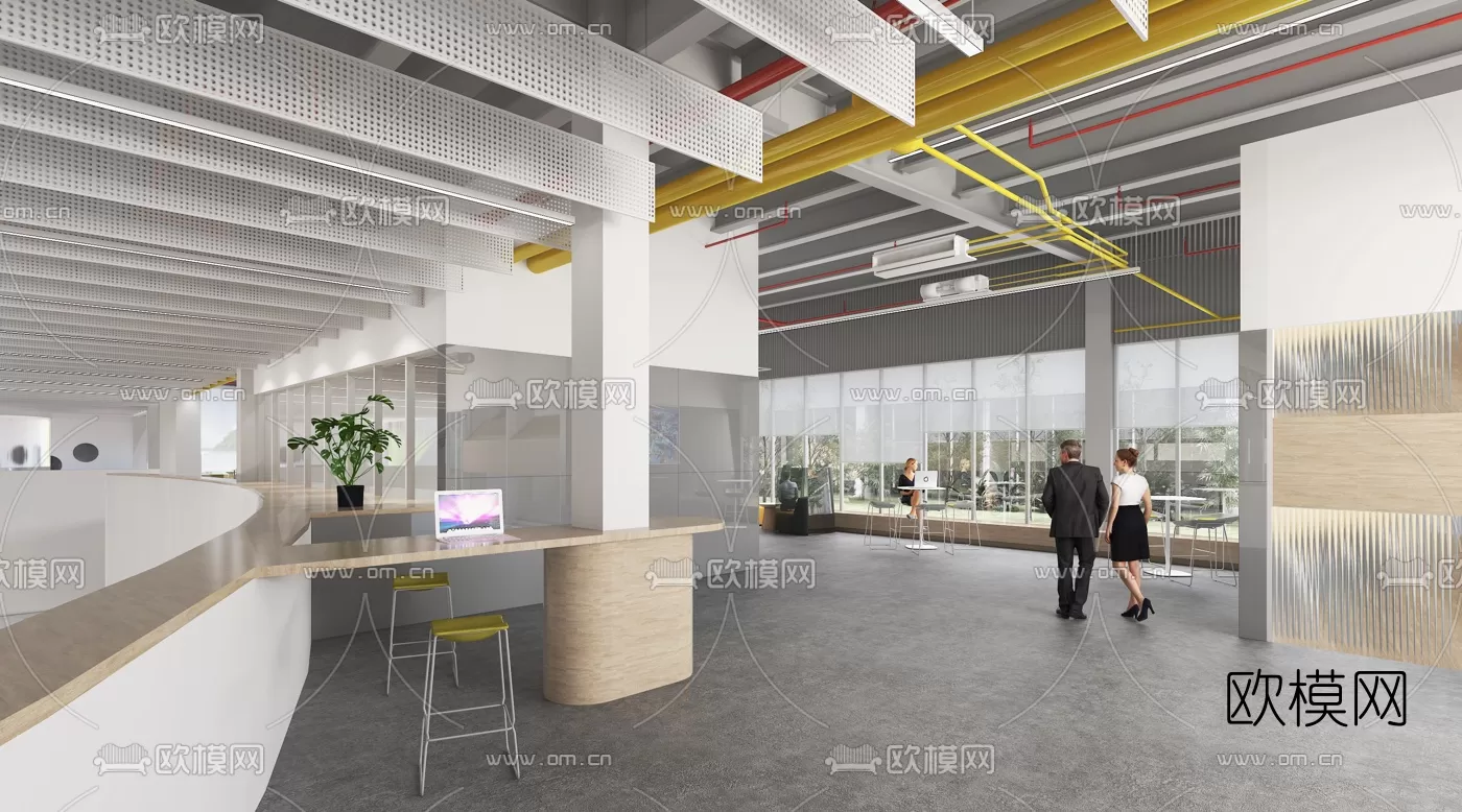 OFFICE LOBBY – 3D MODELS – 010