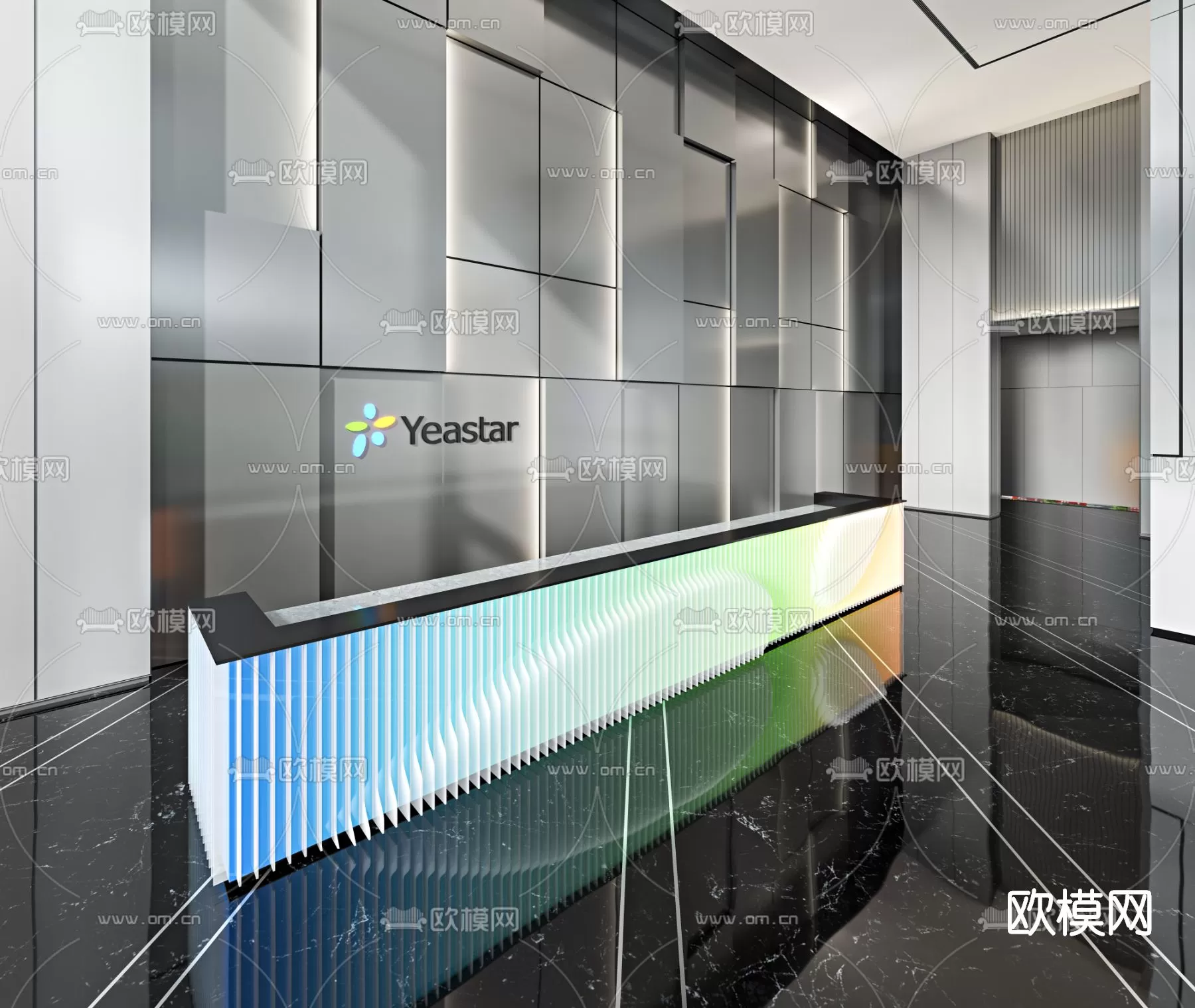 OFFICE LOBBY – 3D MODELS – 026