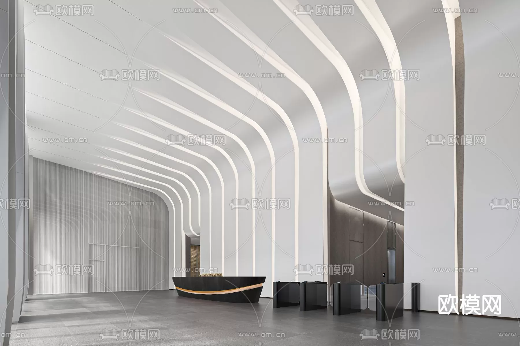 OFFICE LOBBY – 3D MODELS – 050