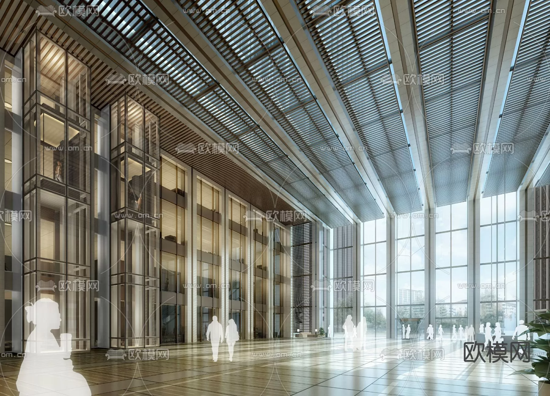 OFFICE LOBBY – 3D MODELS – 057