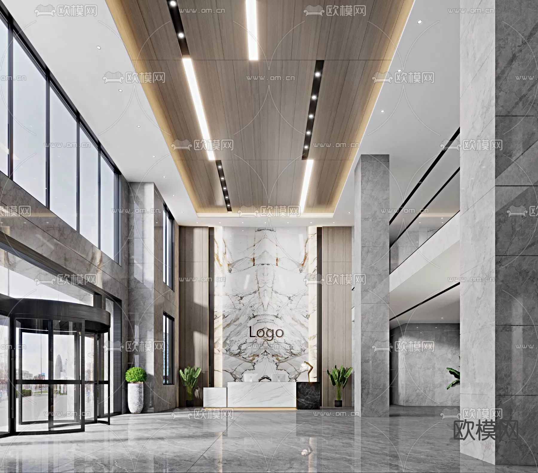 OFFICE LOBBY – 3D MODELS – 062