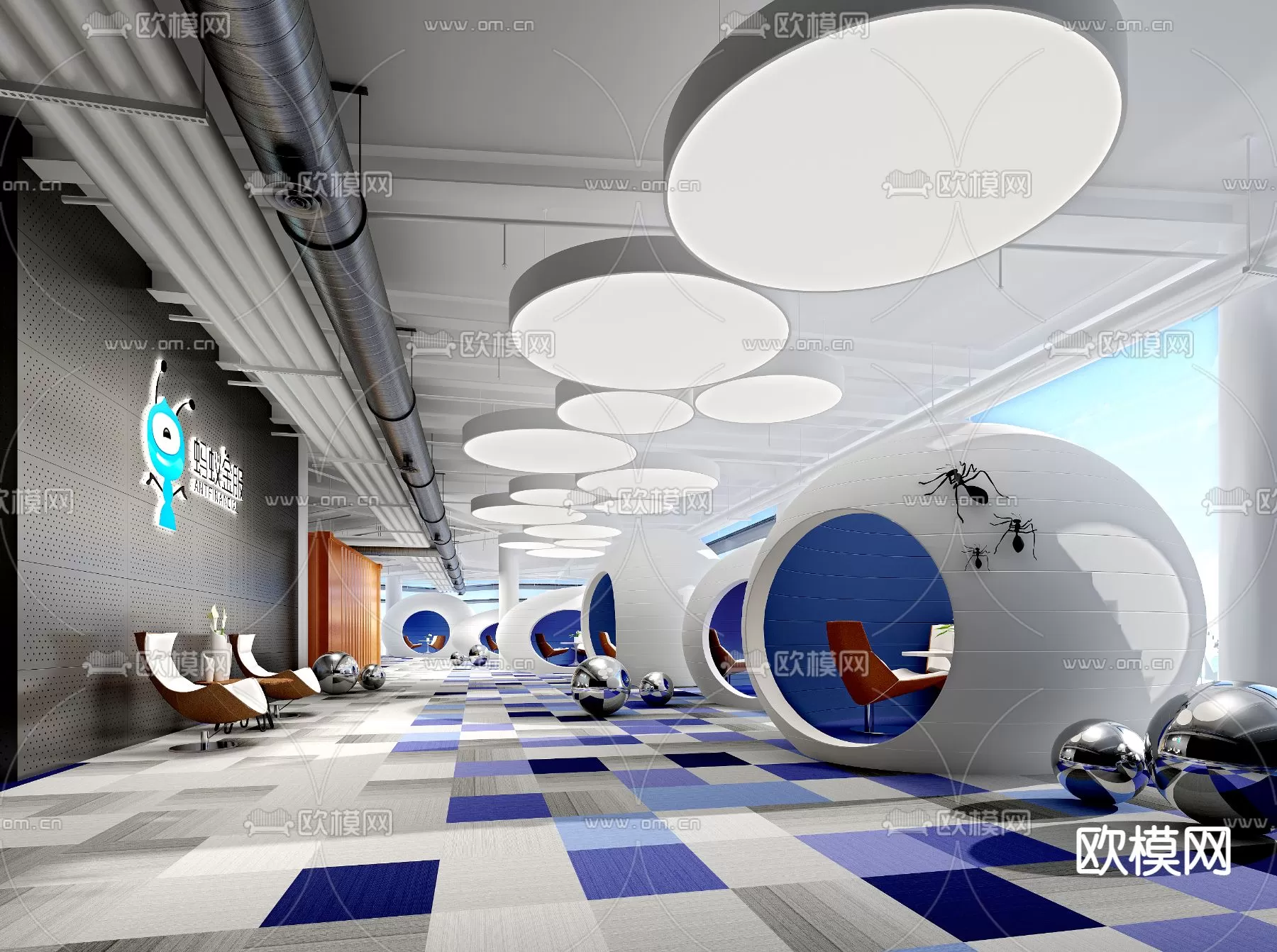 OFFICE LOBBY – 3D MODELS – 064