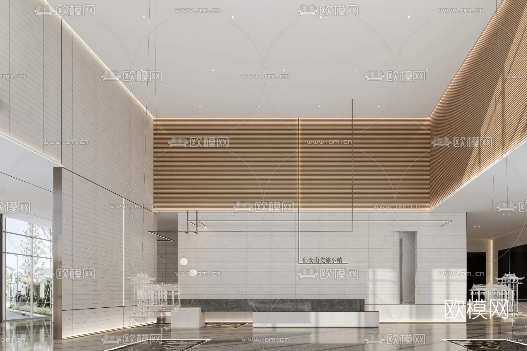 OFFICE LOBBY – 3D MODELS – 073