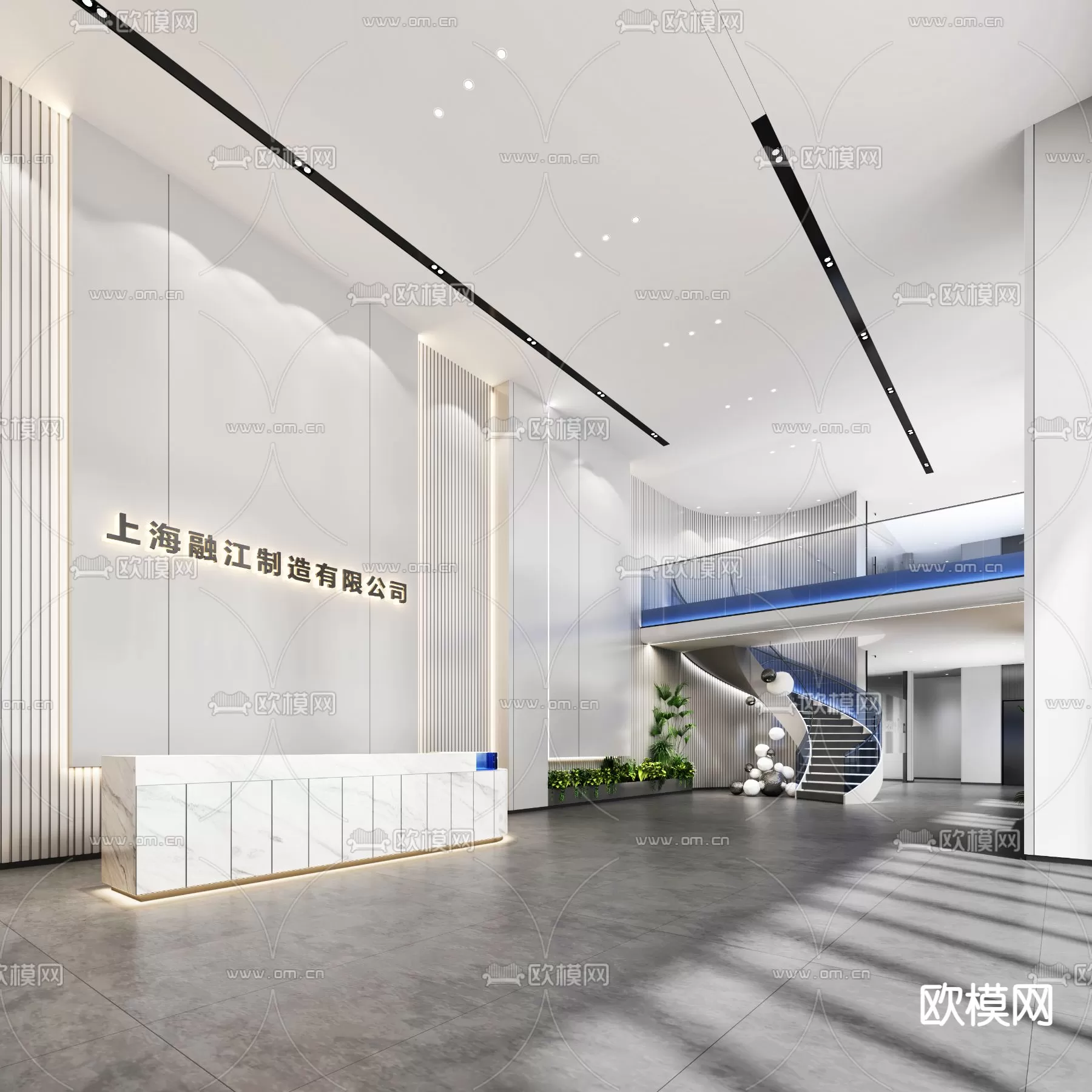 OFFICE LOBBY – 3D MODELS – 074