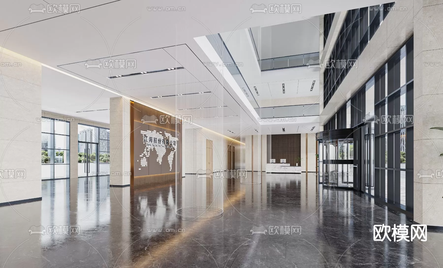 OFFICE LOBBY – 3D MODELS – 075