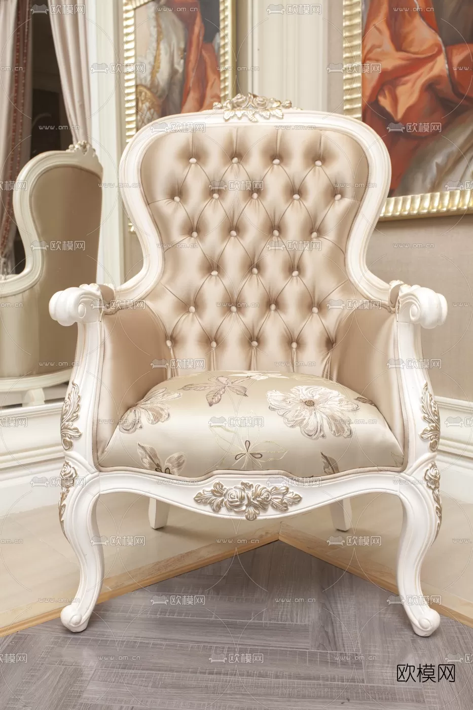 CLASSIC – ARMCHAIR 3DS MODELS – 042