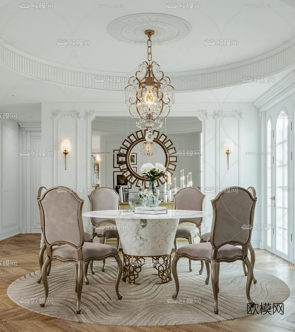CLASSIC – TABLE 3D MODELS – 001