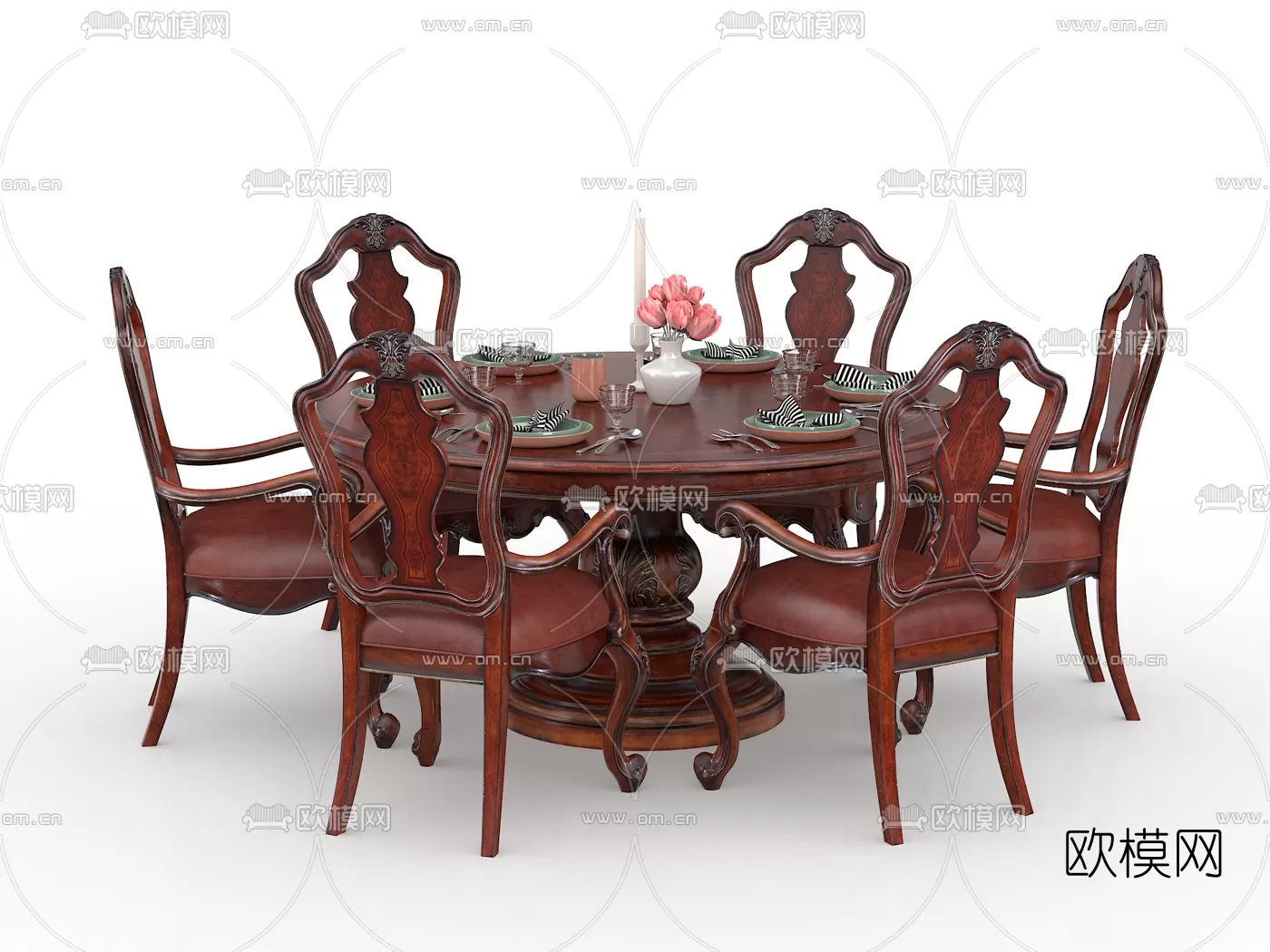 CLASSIC – TABLE 3D MODELS – 006