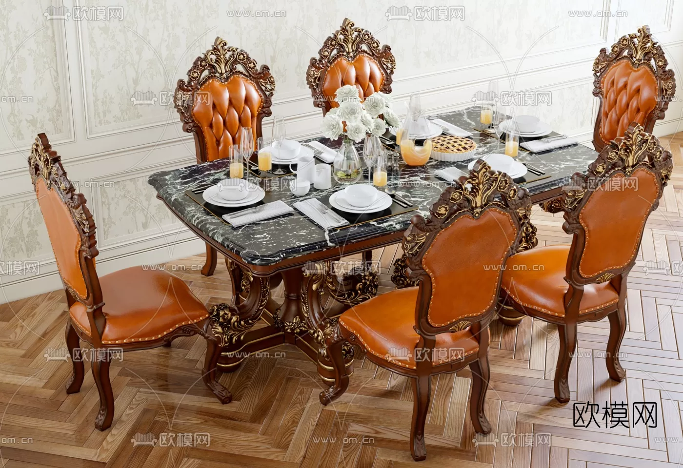 CLASSIC – TABLE 3D MODELS – 020