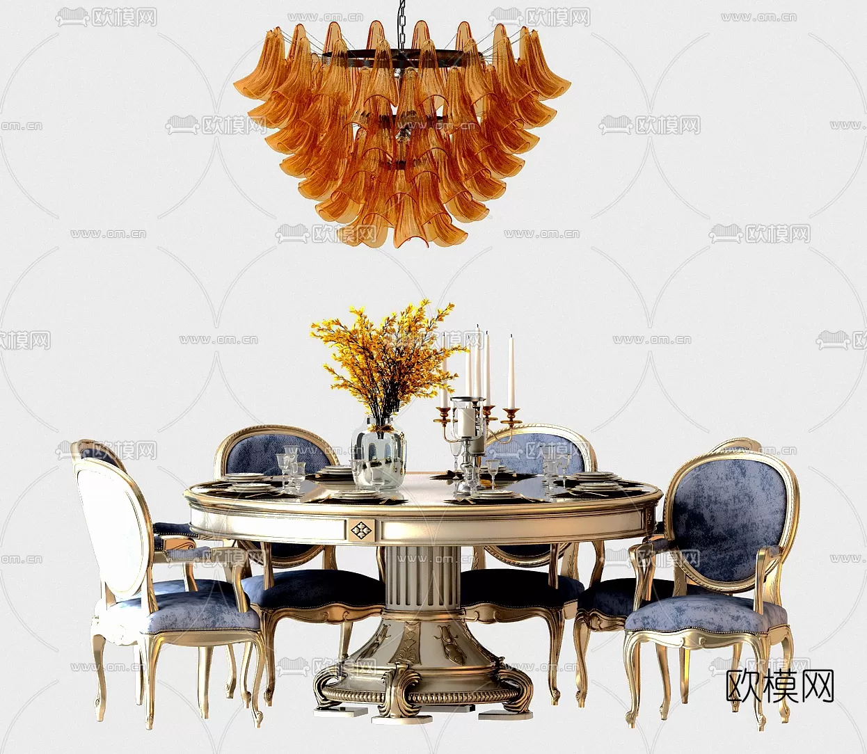 CLASSIC – TABLE 3D MODELS – 021
