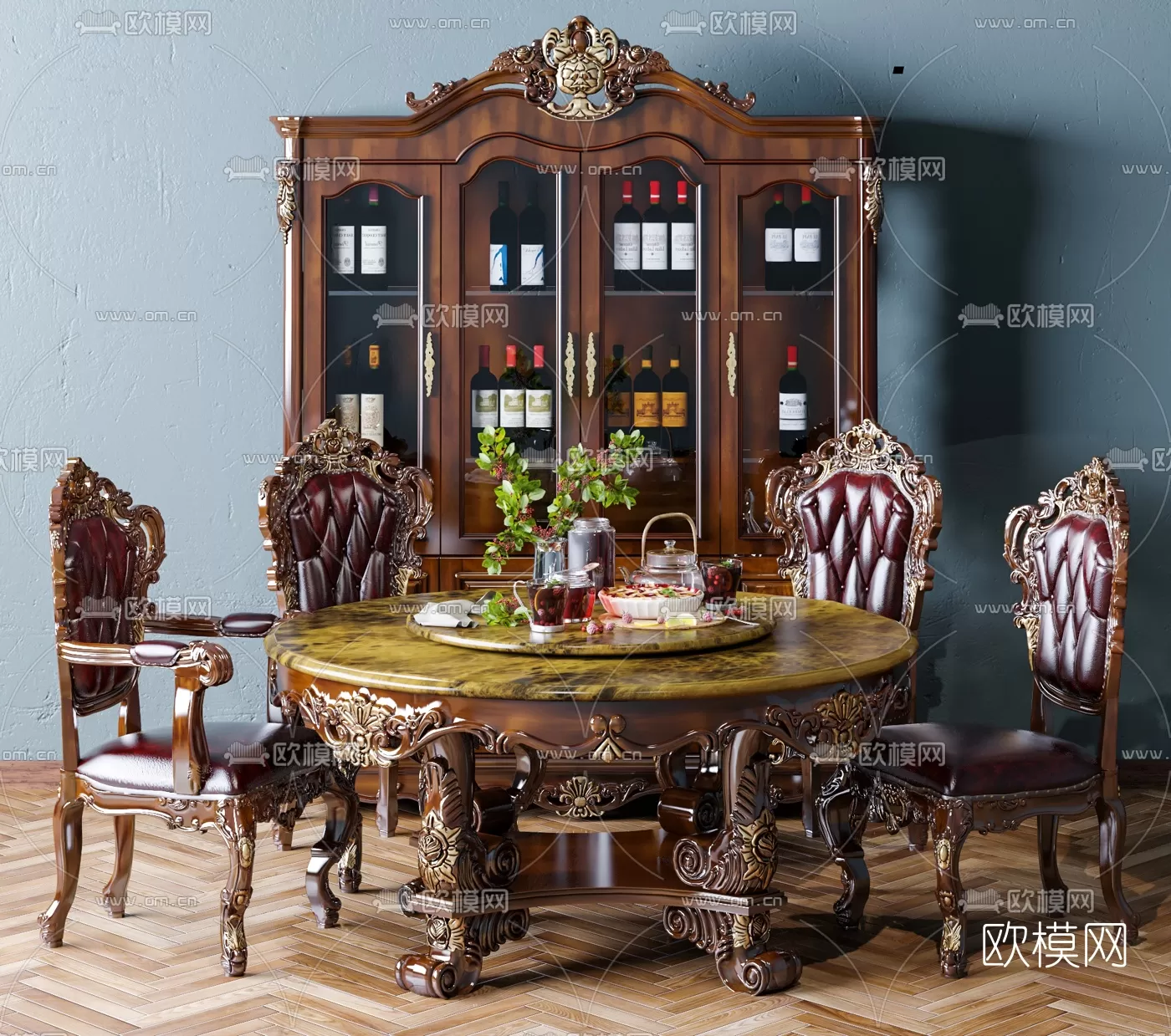 CLASSIC – TABLE 3D MODELS – 024
