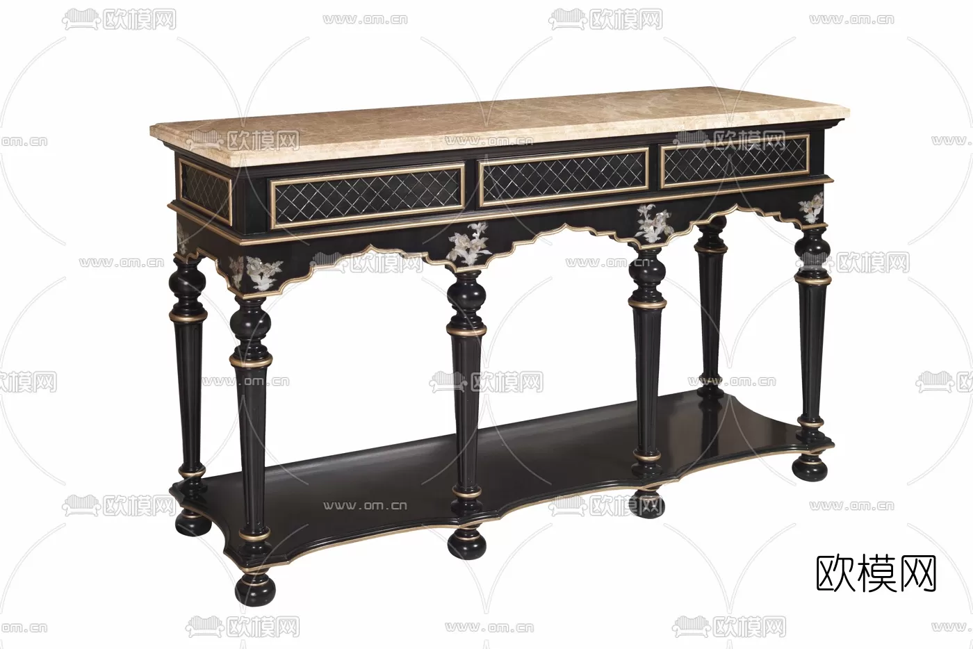 CLASSIC – CONSOLE 3DMODELS – 014