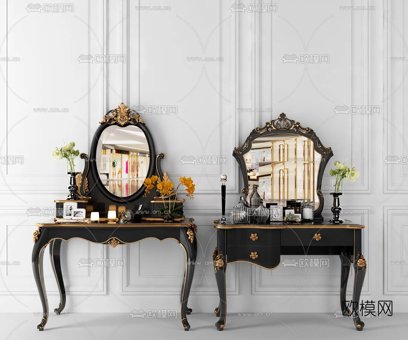 CLASSIC – DESSING TABLE 3D MODELS – 019