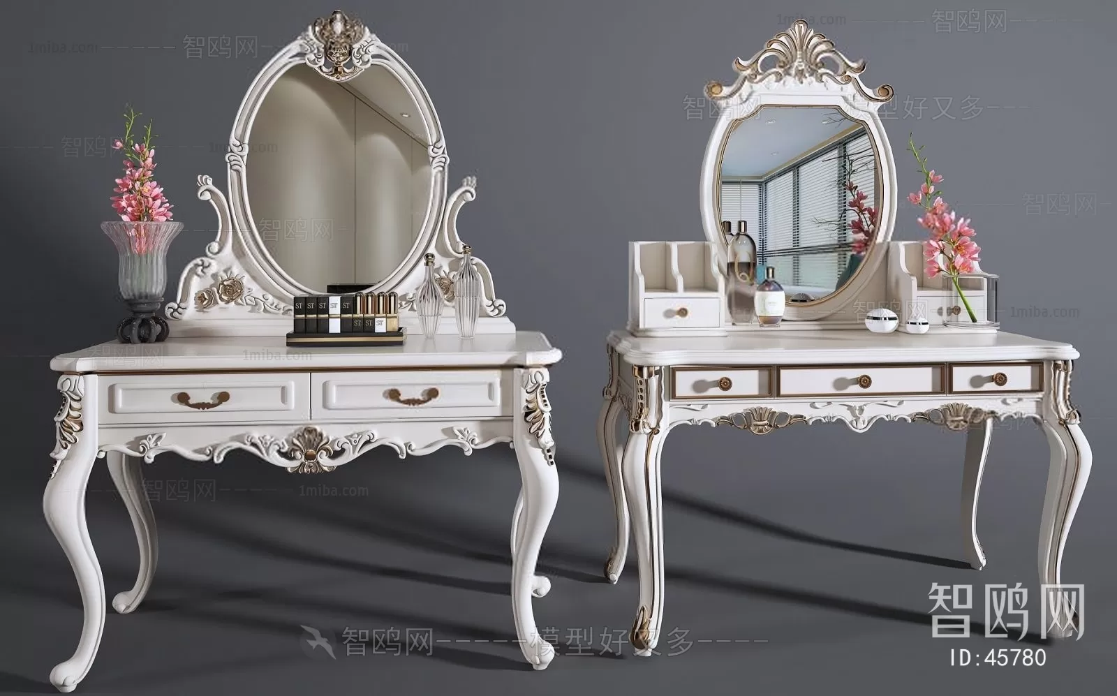 CLASSIC – DESSING TABLE 3D MODELS – 020
