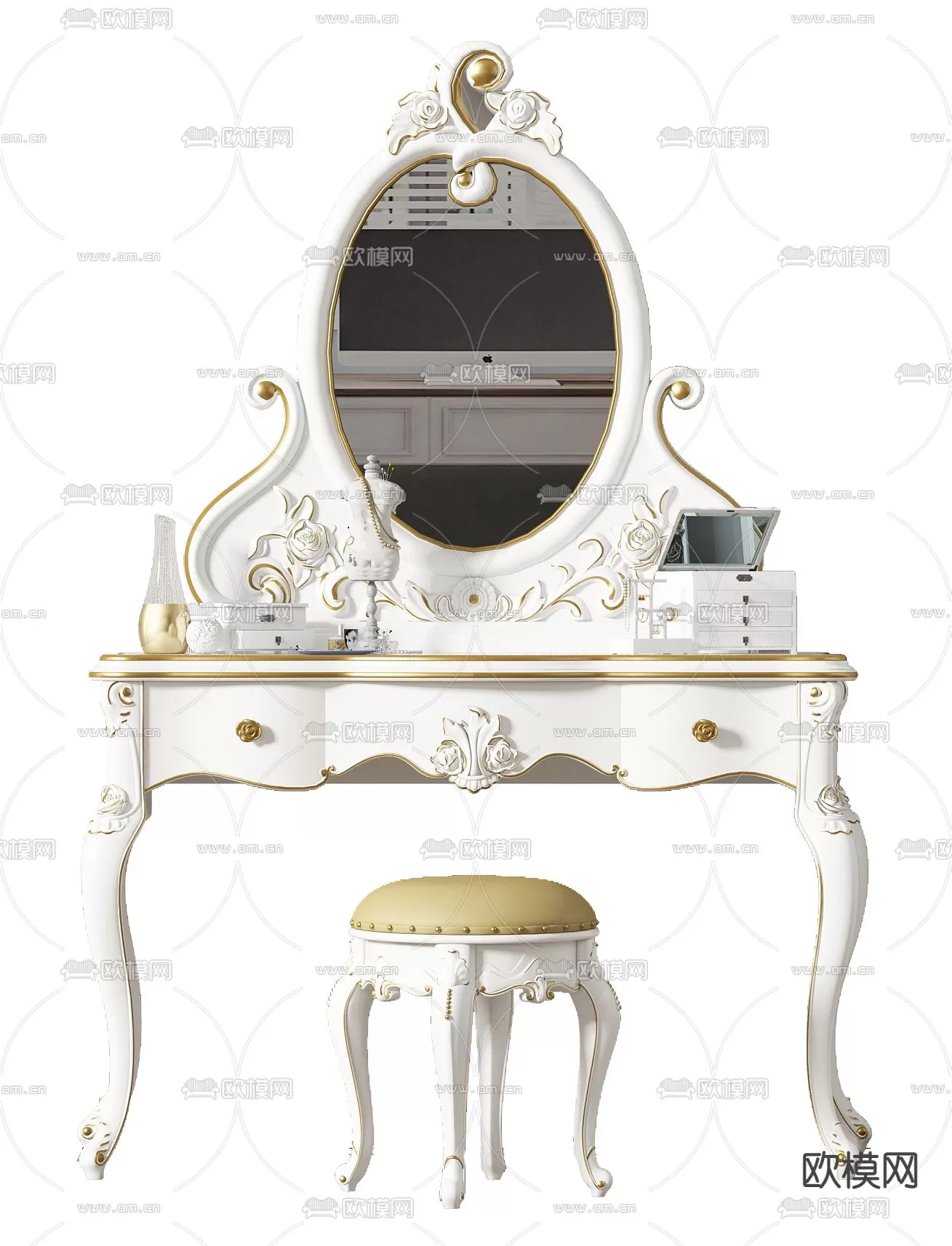CLASSIC – DESSING TABLE 3D MODELS – 022