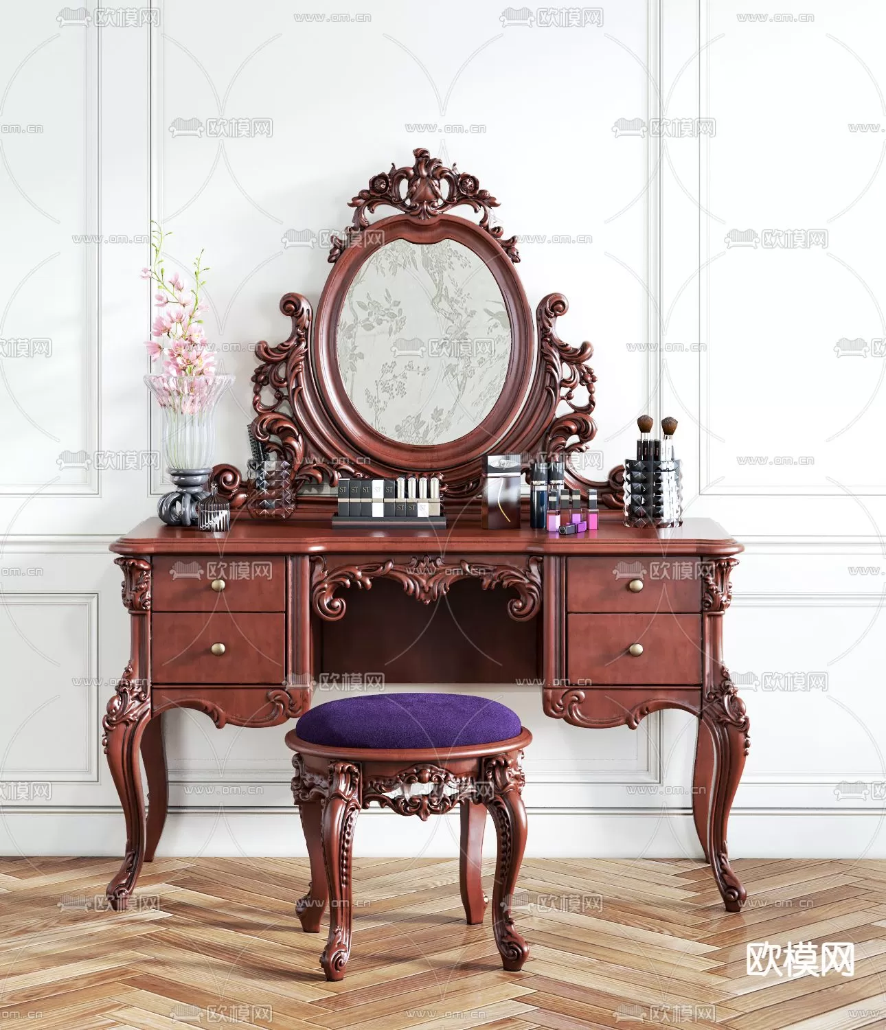 CLASSIC – DESSING TABLE 3D MODELS – 027