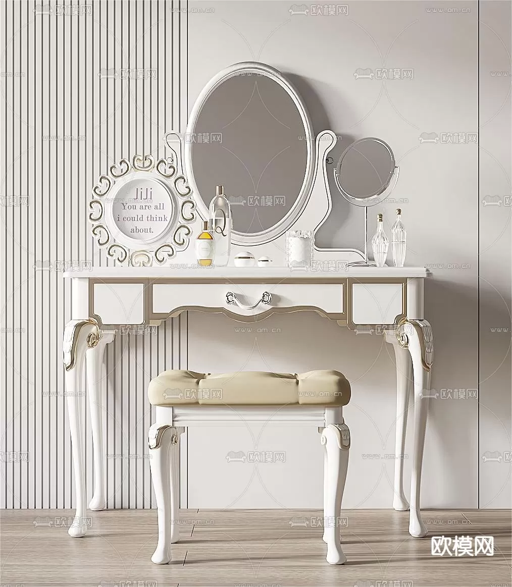 CLASSIC – DESSING TABLE 3D MODELS – 028