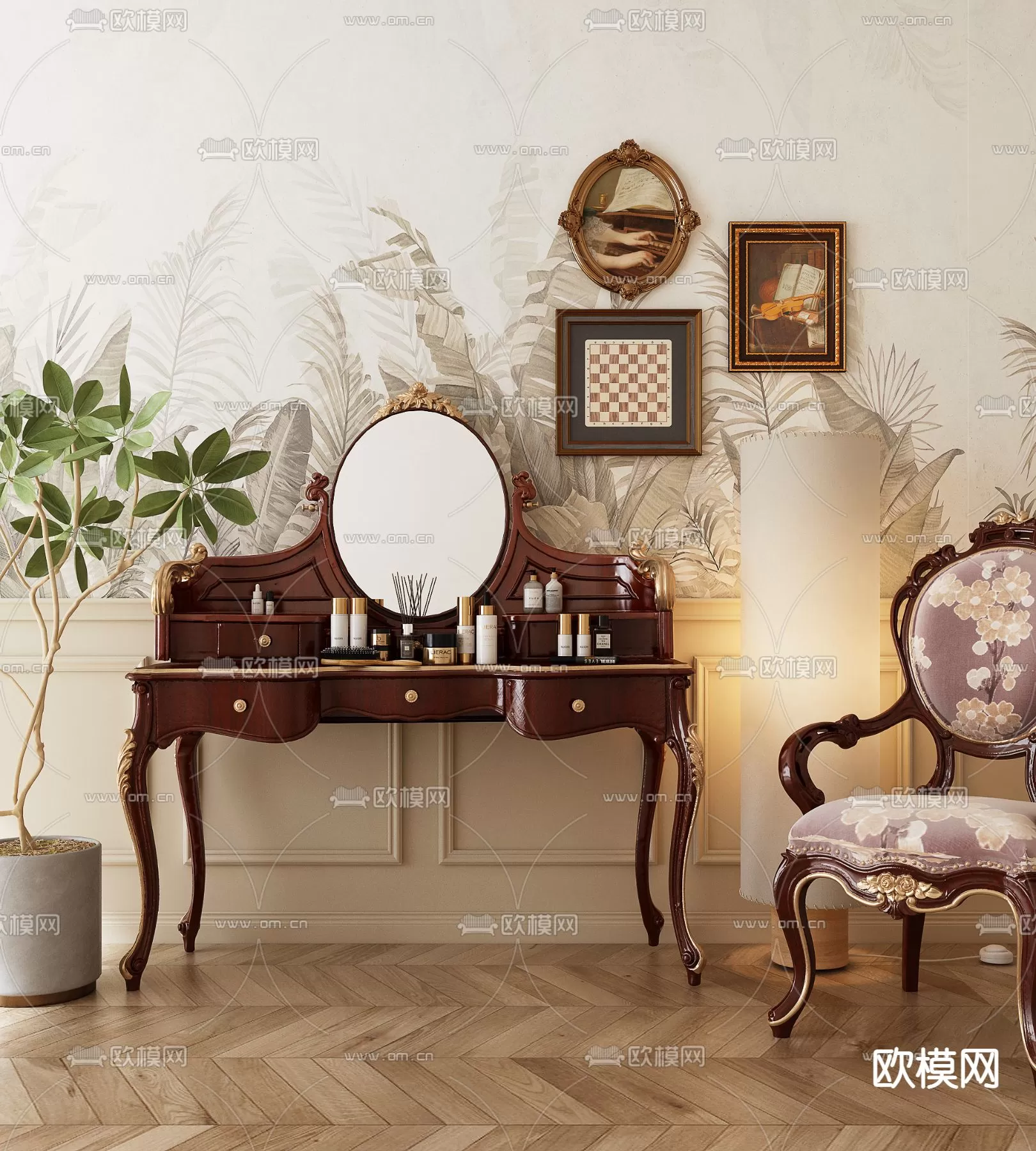 CLASSIC – DESSING TABLE 3D MODELS – 031