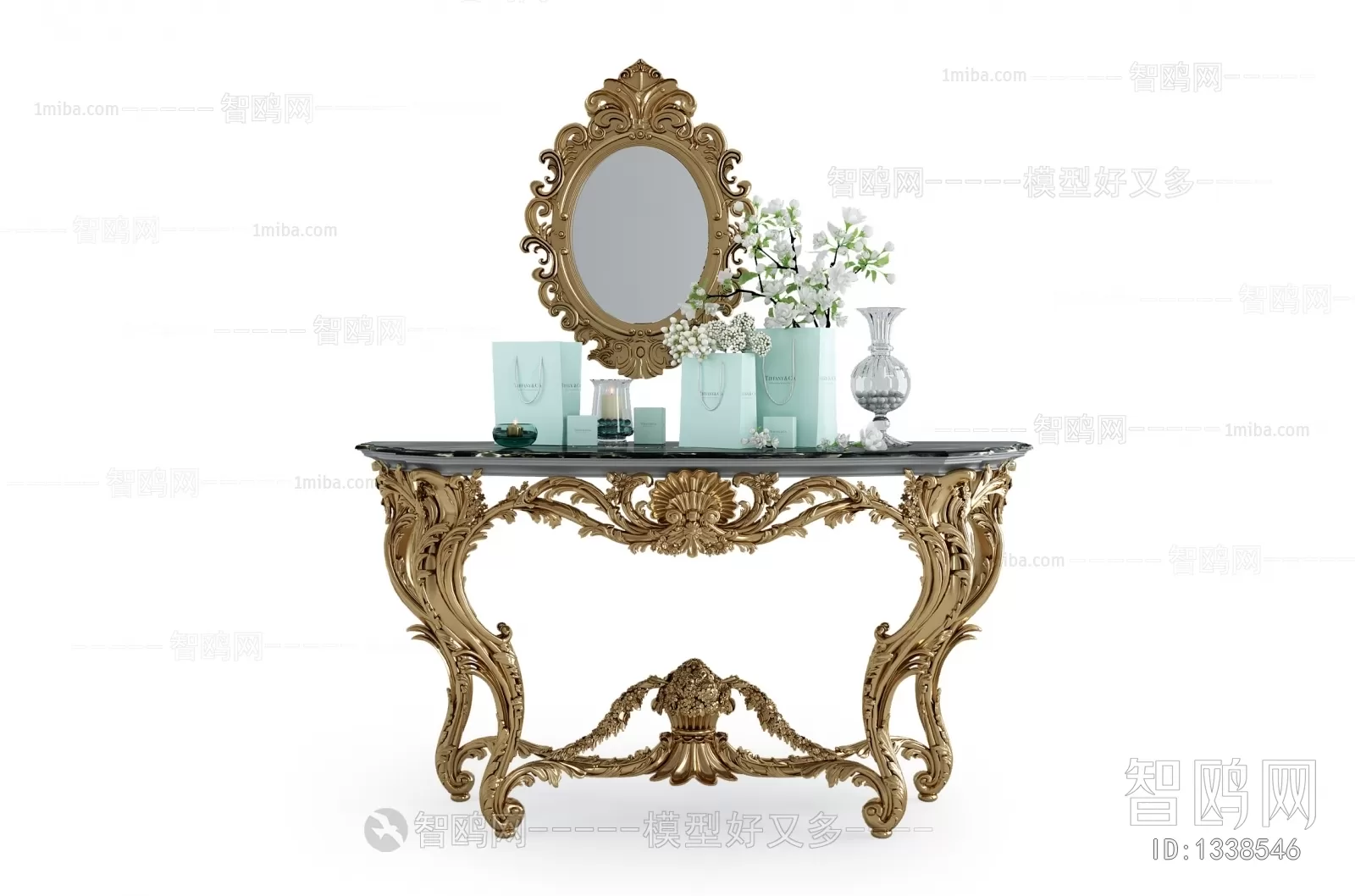 CLASSIC – DESSING TABLE 3D MODELS – 040