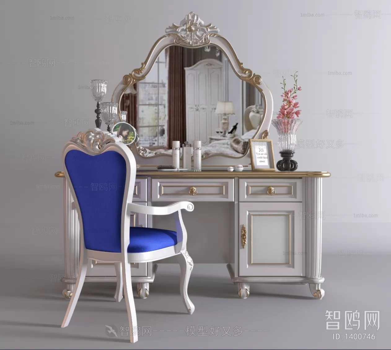CLASSIC – DESSING TABLE 3D MODELS – 042