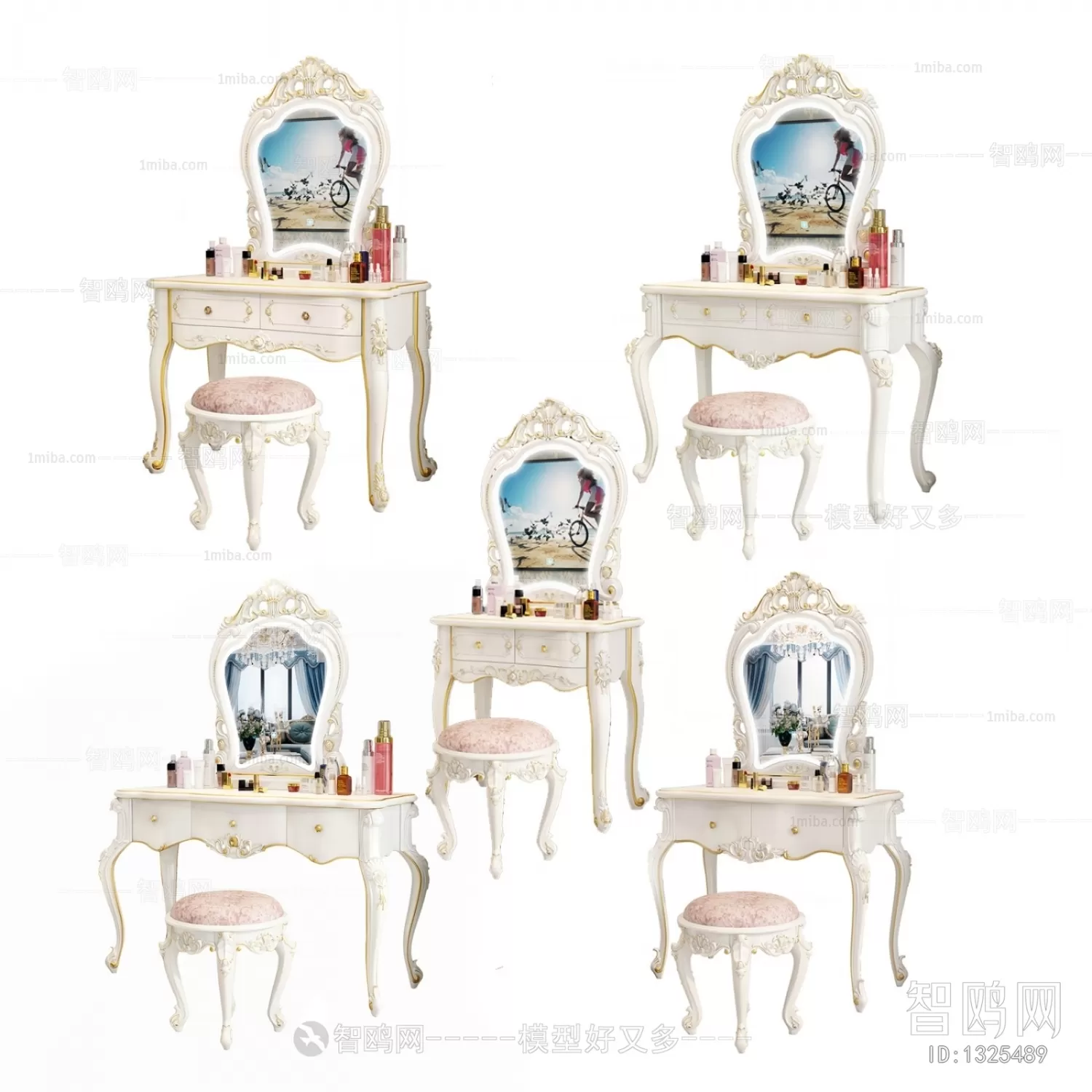 CLASSIC – DESSING TABLE 3D MODELS – 043