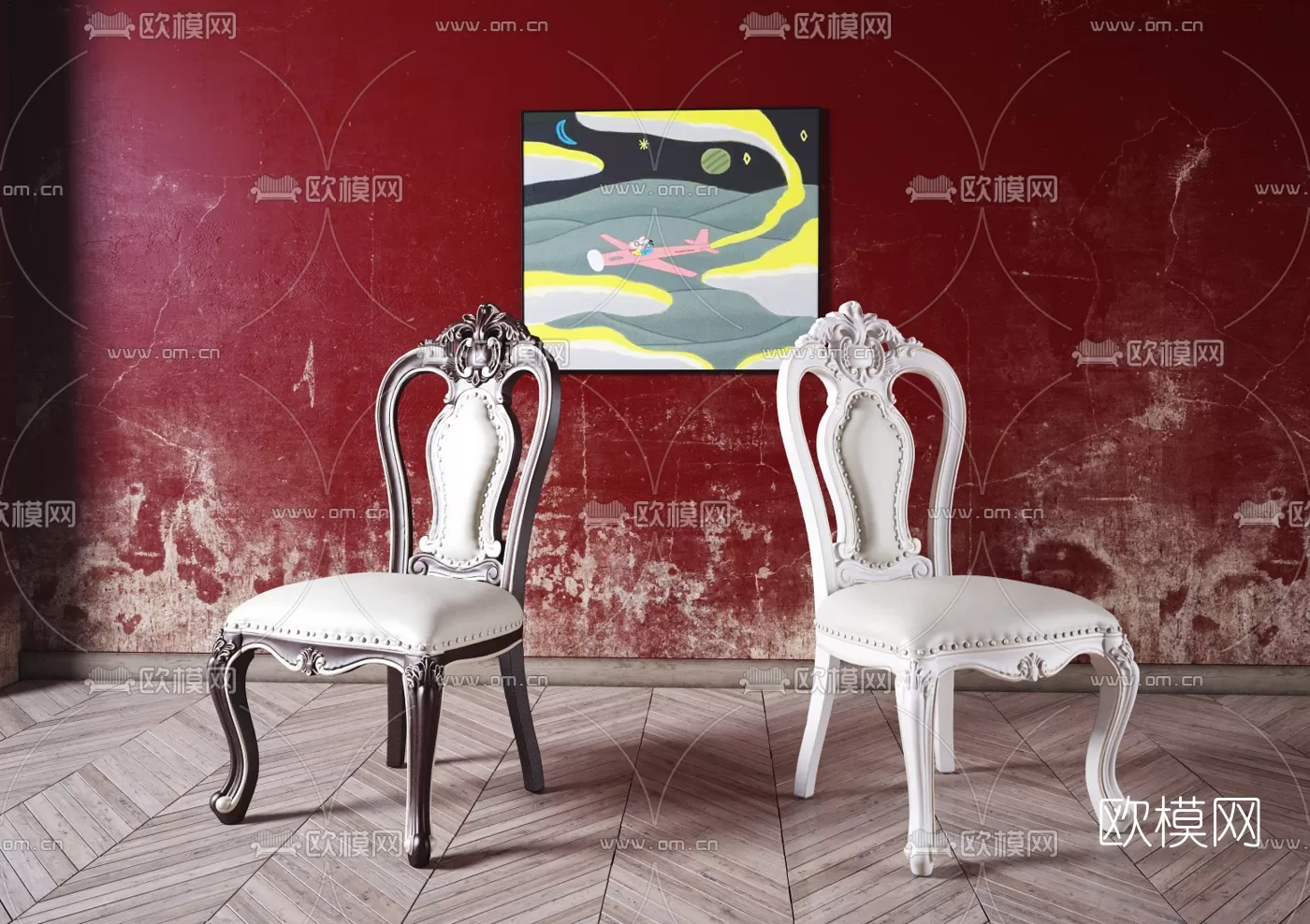 CLASSIC – DINING CHAIR 3DMODELS – 019