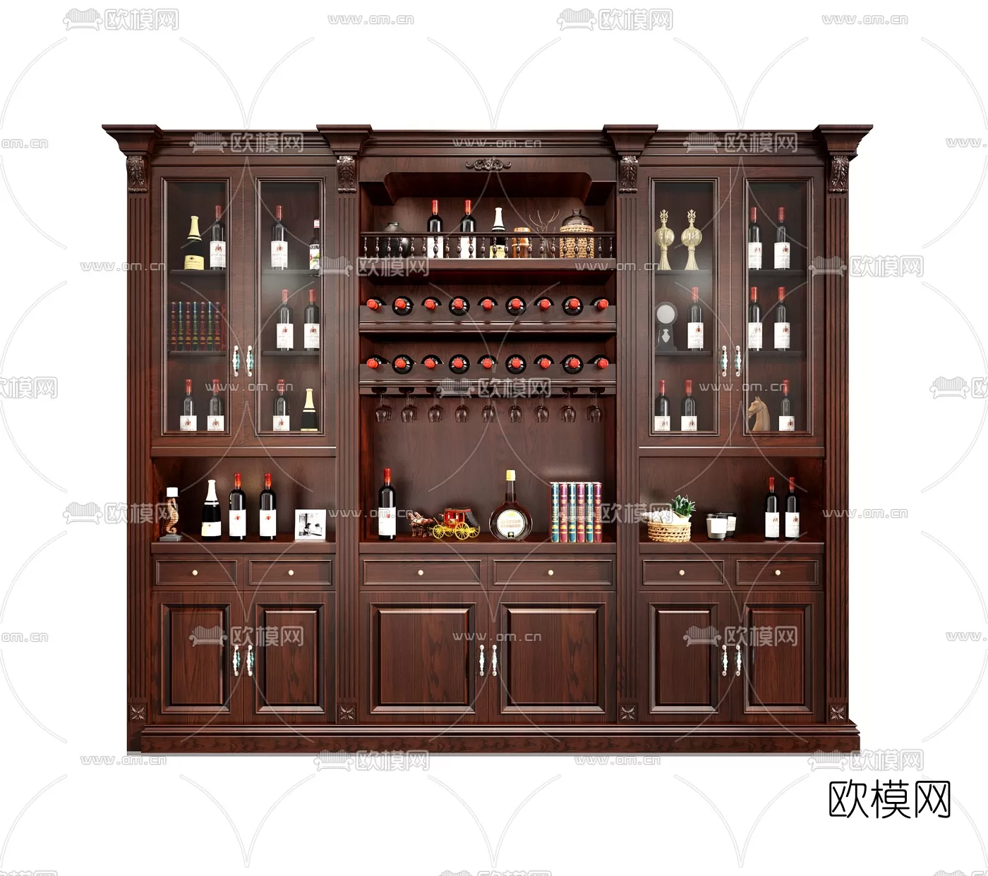 CLASSIC – CARBINET – 3DMODELS – 027