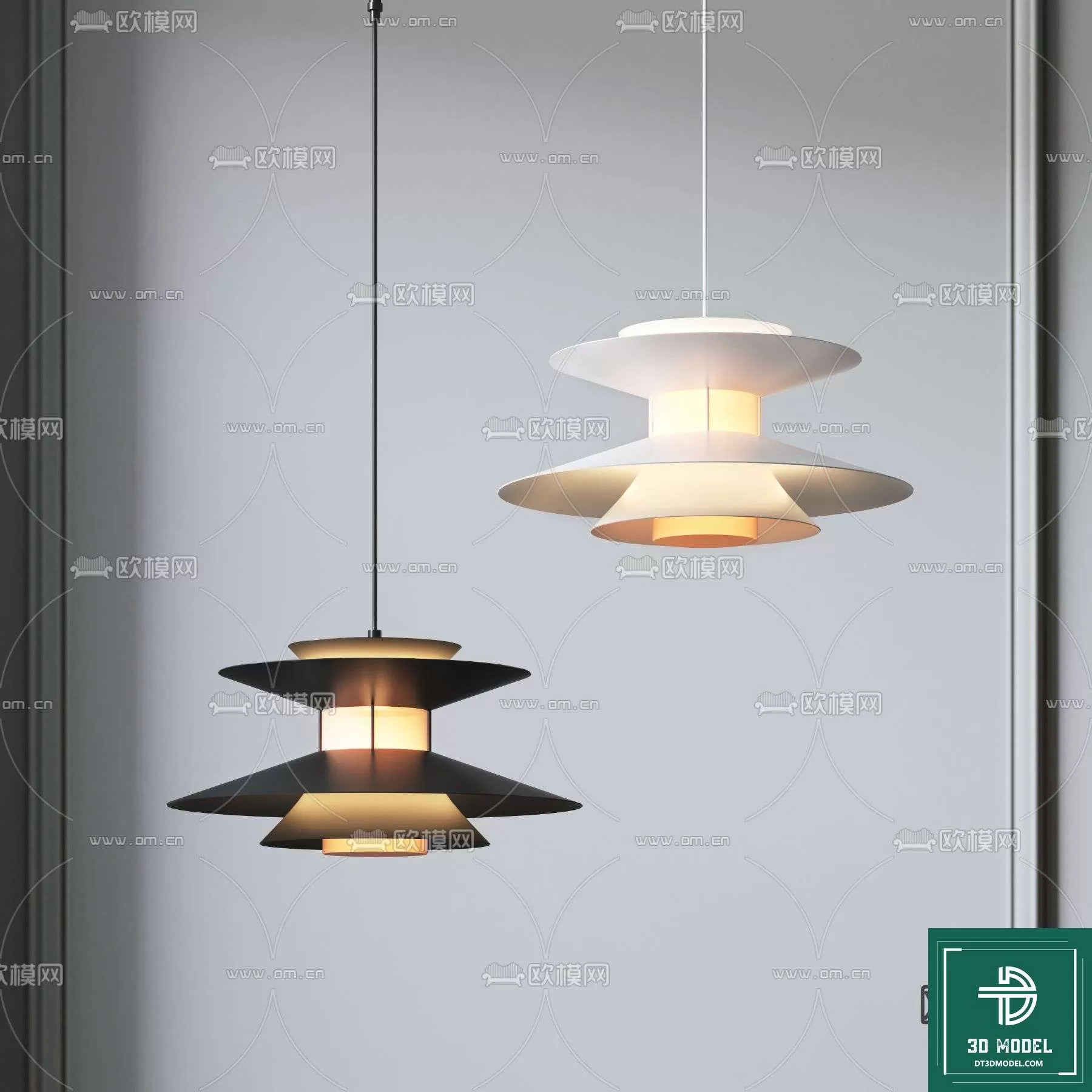 CEILING LIGHT – 3DS MODELS – 074