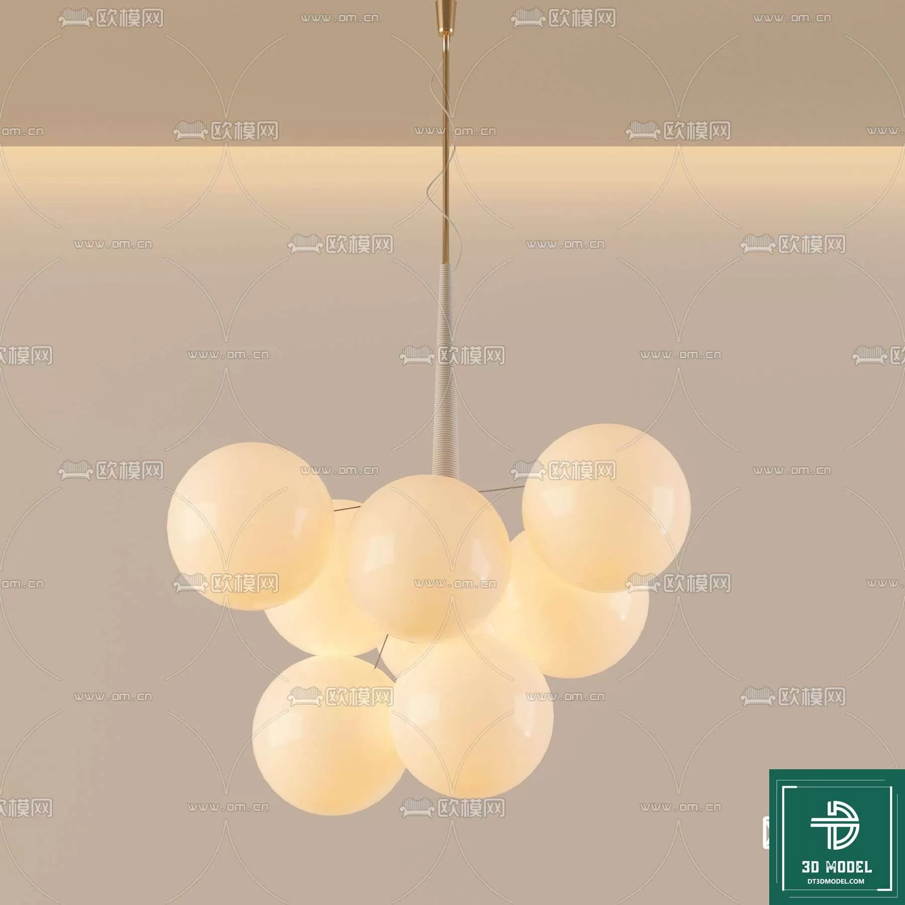 CEILING LIGHT – 3DS MODELS – 076