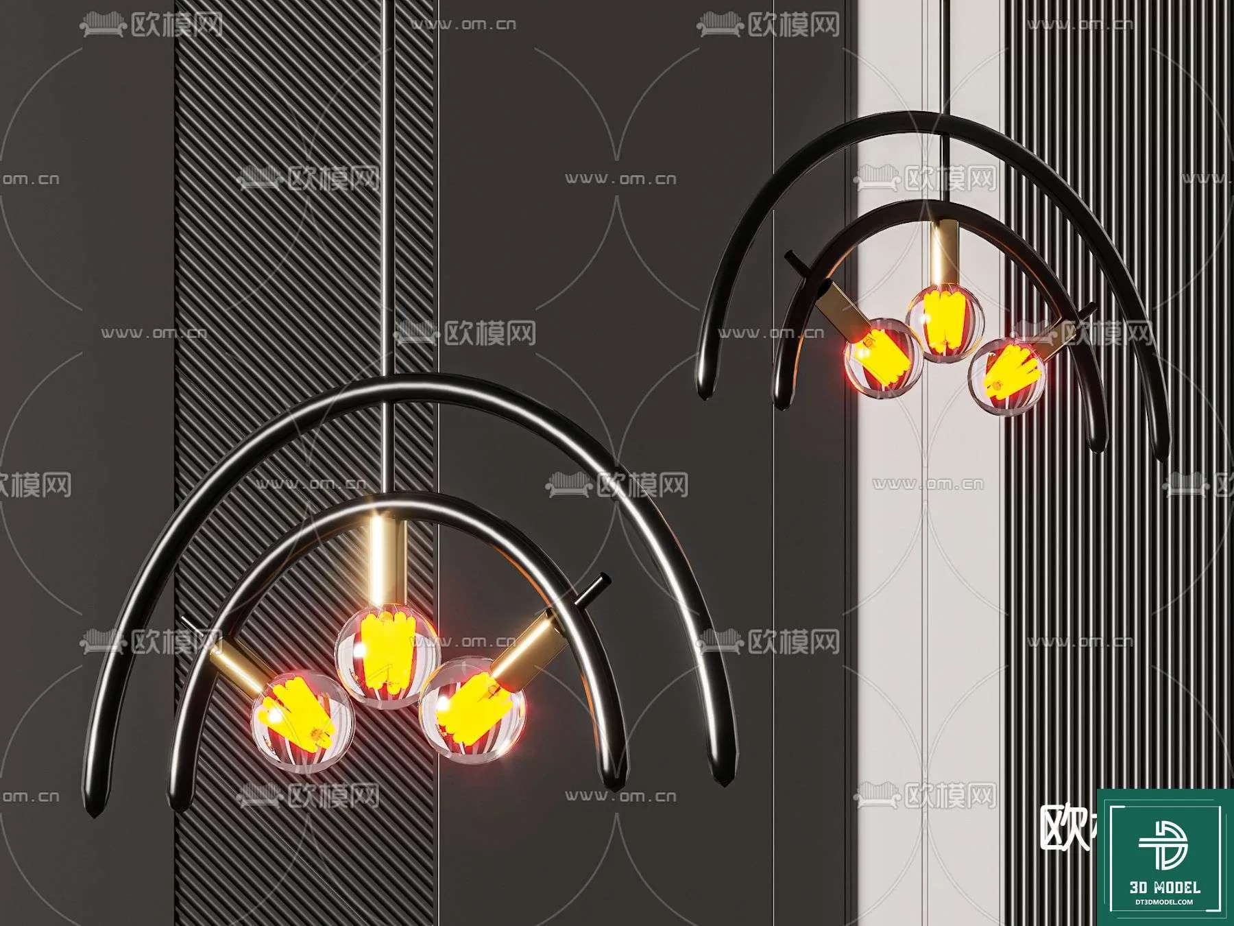 CEILING LIGHT – 3DS MODELS – 078