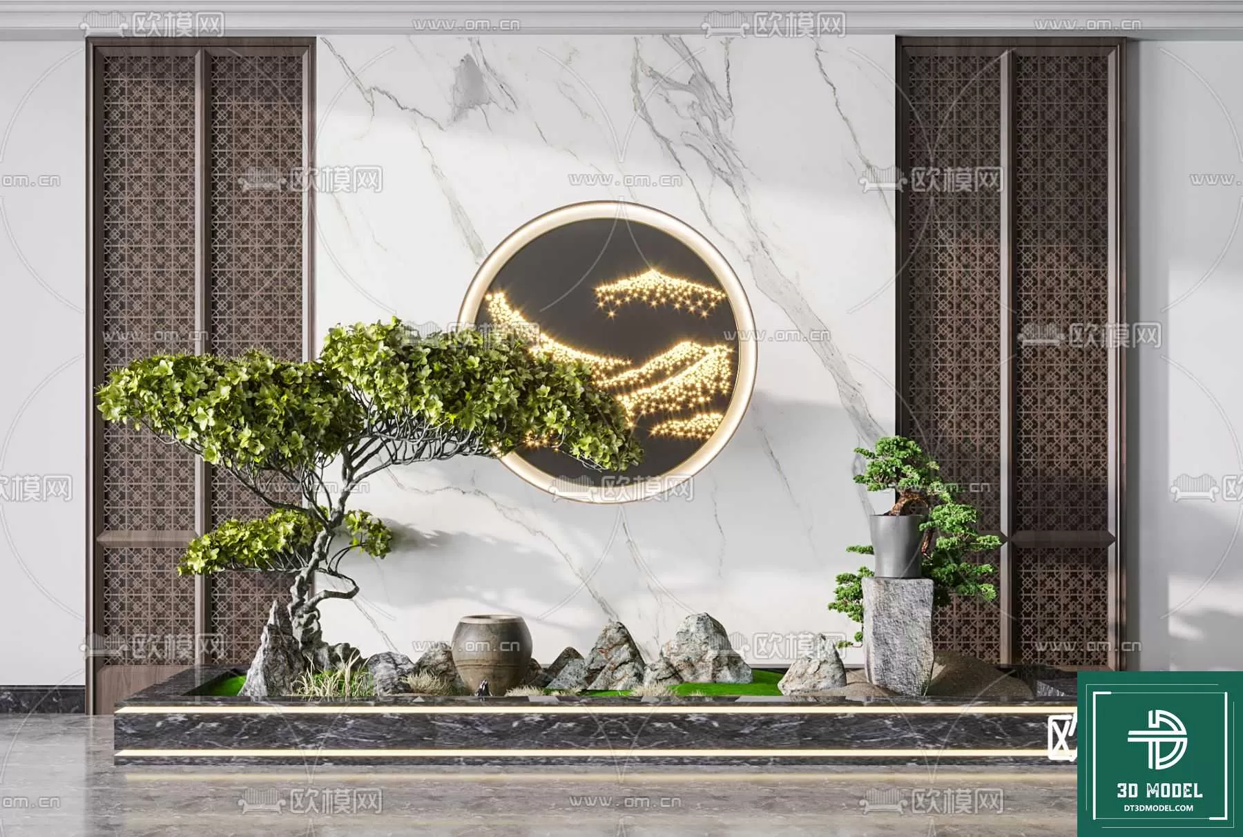 DECORATION SCENES – 3D MODELS – 009